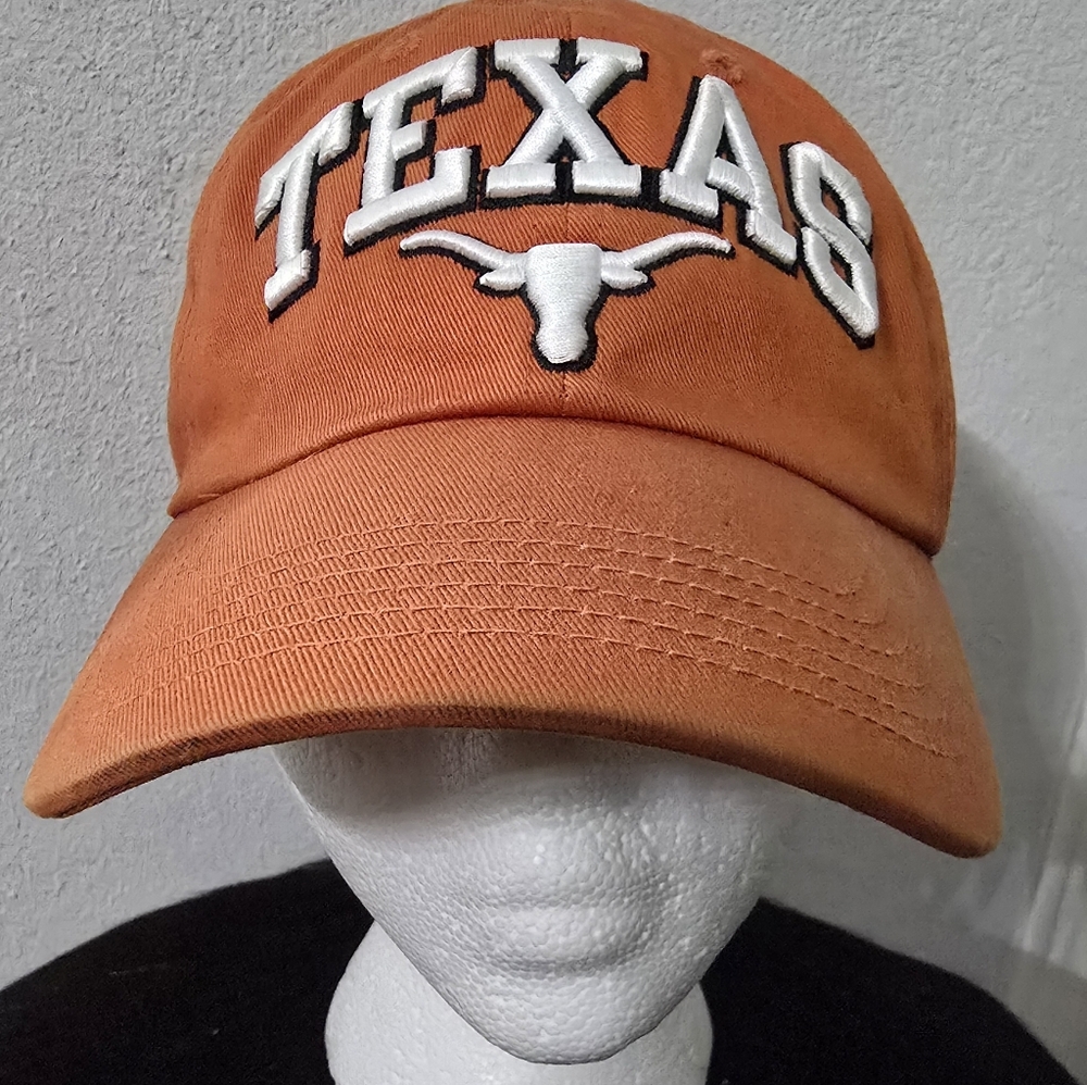 Texas Longhorns Hat Adjustable University Burnt Orange